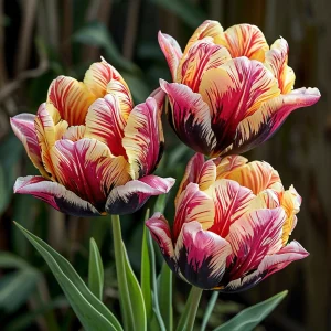 Тюльпан Роял Гарнит купить по цене от 425р. в интернет-магазине «Посадика» с доставкой почтой в в Пыталовое и по всей России – [изображение №1].