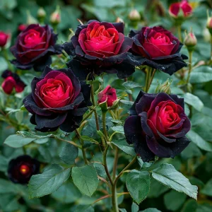 Роза Тень Феникса купить по цене от 402р. в интернет-магазине «Посадика» с доставкой почтой в в Пыталовое и по всей России – [изображение №1].